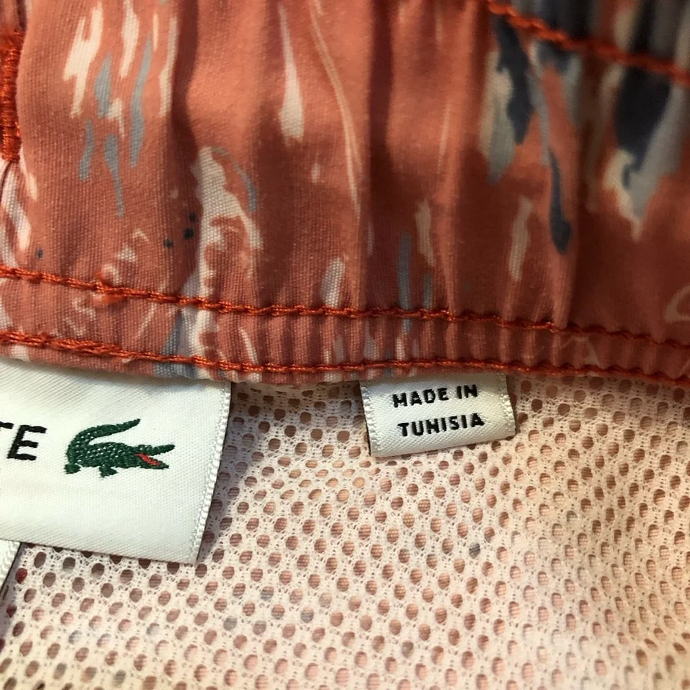 Lacoste brand size